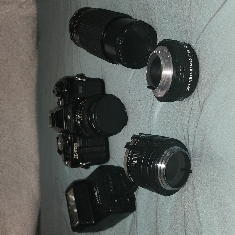 Minolta X-700 camera